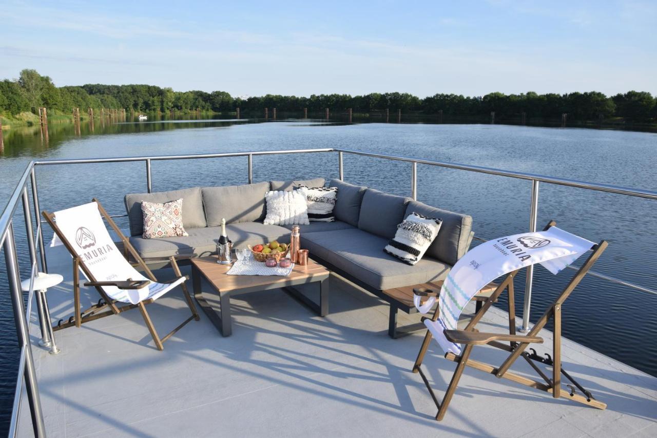 Lemuria Houseboat - Plywajacy Domek Na Wodzie Wroclaw Exterior photo